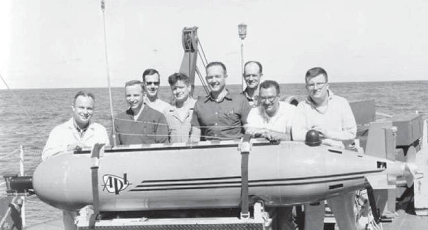 APL Engineers and SPURV, the Navy's first autonomous vehicle
