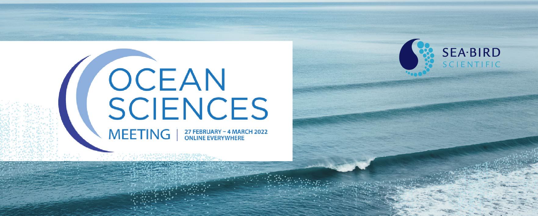 Banner for Ocean Sciences 2022