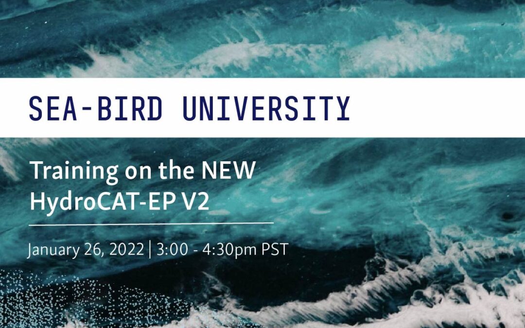 Sea-Bird University January 2022