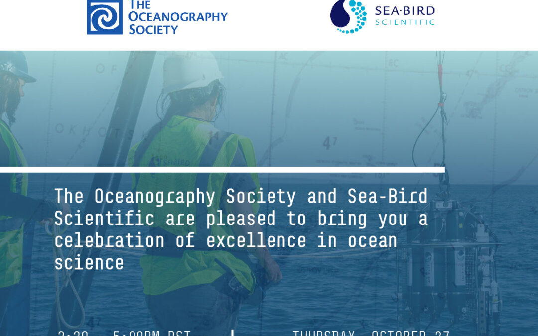 The Oceanography Society Early Career Awards Ceremony 2022