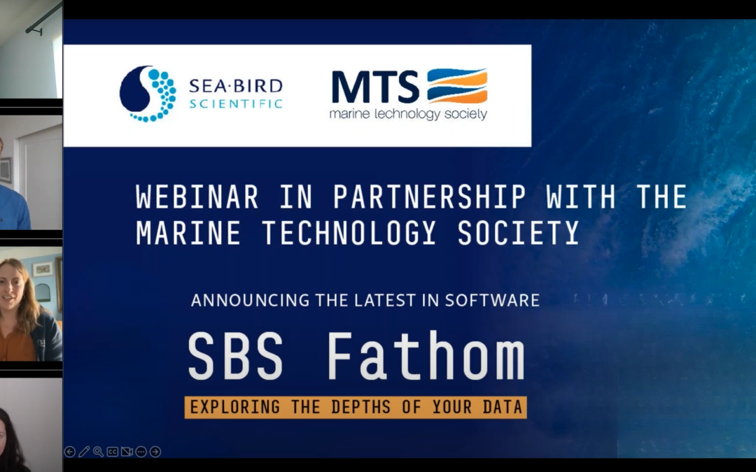 Webinar on Fathom Software in Partnership with the Marine Technology Society
