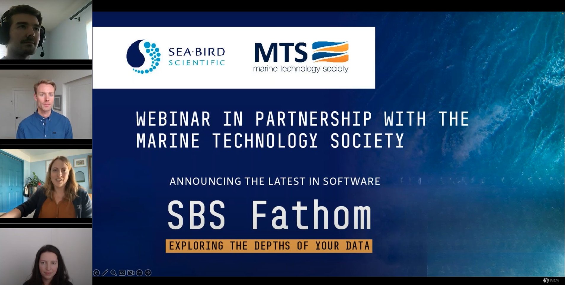 Fathom Webinar in Partnership with Marine Technology Society