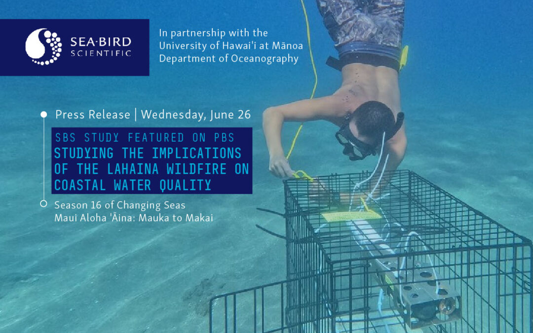Press Release: SBS Water Quality Monitoring Study to Be Featured on PBS’s Changing Seas Series