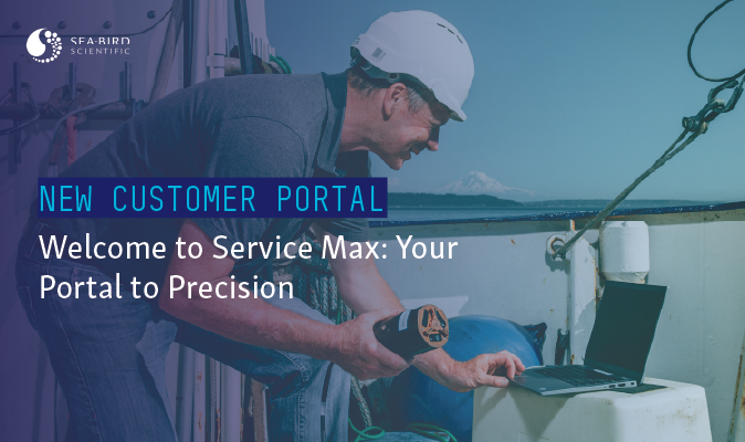 Announcement graphic for new customer portal